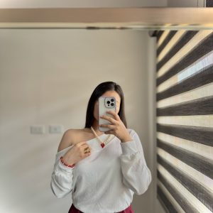 Blusa Santorini- Marfil